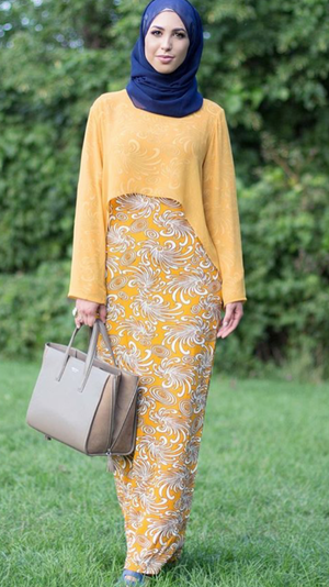 Sunny Mustard Maxi Dress