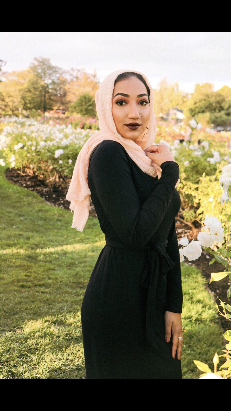 Black Wrap Penciled Dress